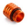 Footbrake cylinder extender