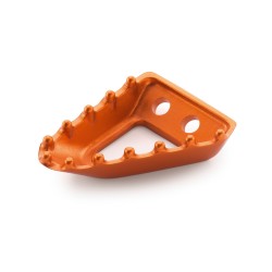 Embout de pédale de frein orange anodisé pour KTM SX/EXC
