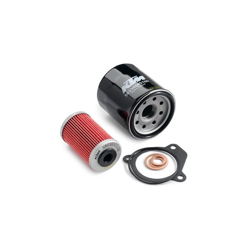 Kit de filtre à huile KTM type cartouche POUR SXC/LC4/SMC/ADVENTURE/DUKE/RALLYE