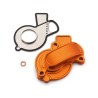 Protection de carter de pompe à eau Factory orange anodisé pour KTM 450 SX-F (16-24) et 450/500 EXC-F (17-24)