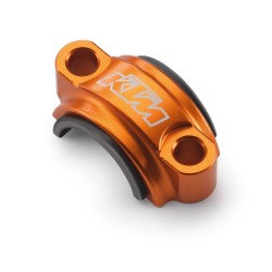 Cocotte de levier de frein/embrayage anodisée orange pour KTM SX/EXC (05-25)