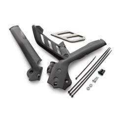 Jeu de protection de cadre Noir pour KTM SX (11-15) et EXC (12-16)