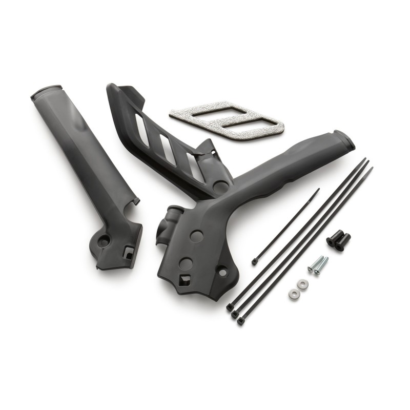 Jeu de protection de cadre Noir pour KTM SX (11-15) et EXC (12-16)