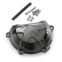 Protection de carter d'embrayage Noir Pour KTM 450 SX-F/EXC-F (17-21) et 450 SMR (21)