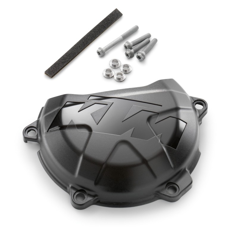 Protection de carter d'embrayage Noir Pour KTM 450 SX-F/EXC-F (17-21) et 450 SMR (21)