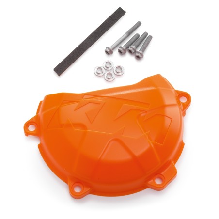 Protection de carter d'embrayage Orange Pour KTM 450 SX-F/EXC-F (17-21) et 450 SMR (21)