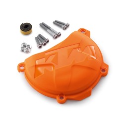 Protection de carter d'embrayage Orange pour KTM 250/350 SX-F (11-15) et EXC-F (11-16)
