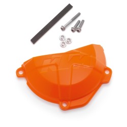 Protection de carter d'embrayage Orange pour KTM 250/350 EXC-F (17-21)
