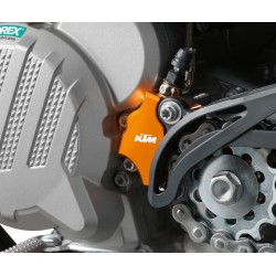 Protection de récepteur d'embrayage Aluminium pour KTM 250 SX (17-22) et 250/300 EXC (17-23)