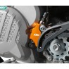 Protection de récepteur d'embrayage Aluminium pour KTM 250 SX (17-22) et 250/300 EXC (17-23)