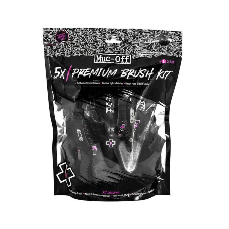 Kit de Brosses de Nettoyage moto Muc-Off
