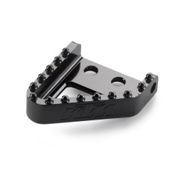 Embout de pédale de frein noir anodisé pour KTM SX /EXC (03-15)