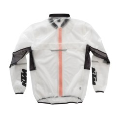 VESTE DE PLUIE TOUT-TERRAIN KTM "RAIN JACKET TRANSPARENT" 2021