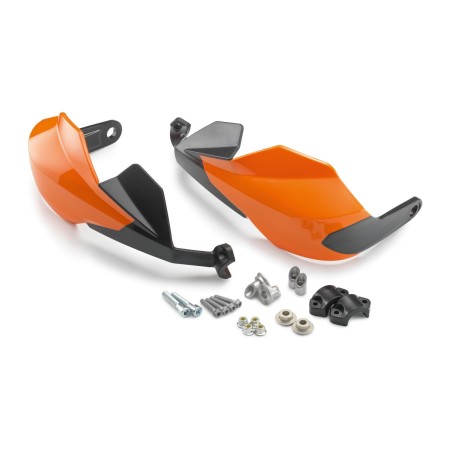 Kit de Protège-main grand modèle Orange pour KTM 125/390 DUKE (2011-2022)