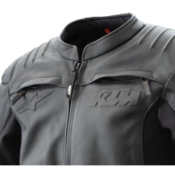 VESTE EN CUIR KTM "RESONANCE LEATHER JACKET" BY ALPINESTARS 2021