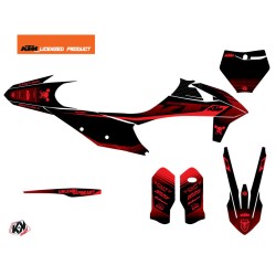 Kit Déco Moto Cross Replica Thomas Corsi 2020 KTM 125 SX Noir Rouge (19-22)