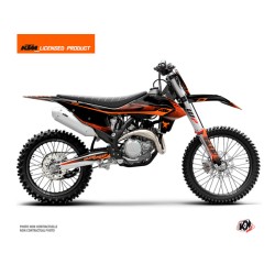 Kit Déco Moto Cross Replica Thomas Corsi 2020 KTM 125 SX Noir Orange (19-22)