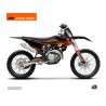 Kit Déco Moto Cross Replica Thomas Corsi 2020 KTM 125 SX Noir Orange (19-22)