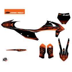 Kit Déco Moto Cross Replica Thomas Corsi 2020 KTM 125 SX Noir Orange (19-22)