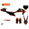 Kit Déco Moto Cross Replica Thomas Corsi 2020 KTM 125 SX Noir Orange (19-22)