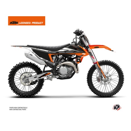 Kit Déco Moto Cross Rift KTM 125 SX Orange Noir (19-22)