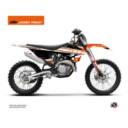 Kit Déco Moto Cross Breakout KTM 125 SX Orange Blanc (19-22)