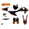 Kit Déco Moto Cross Gravity KTM 125 SX Orange (19-22)
