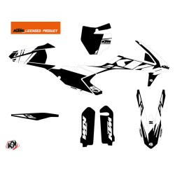 Kit Déco Moto Cross Reflex KTM 125 SX Blanc (19-22)