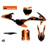 Kit Déco Moto Cross Retro KTM 125 SX Orange