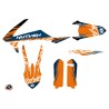 Kit Déco Moto Cross Eraser KTM 125 SX Bleu Orange LIGHT