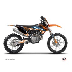 Kit Déco Moto Cross Eraser KTM 125 SX Bleu Orange