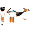 Kit Déco Moto Cross Eraser KTM 125 SX Bleu Orange