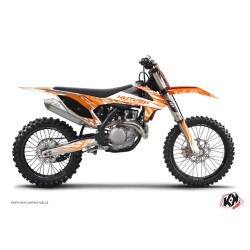 Kit Déco Moto Cross Eraser KTM 125 SX Orange