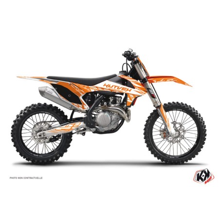 Kit Déco Moto Cross Eraser KTM 125 SX Orange