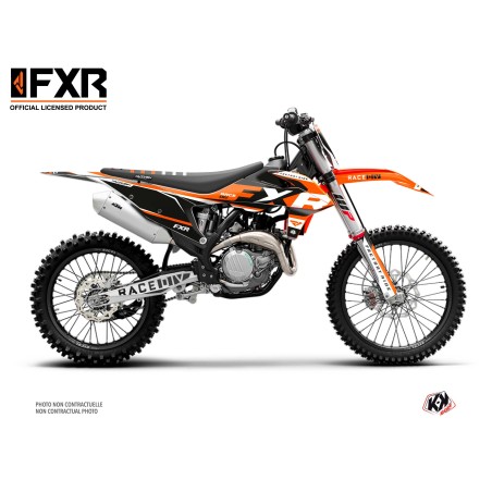 Kit Déco Moto Cross FXR N4 KTM 150 SX Orange