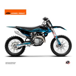 Kit Déco Moto Cross Replica Thomas Corsi 2020 KTM 150 SX Noir Bleu