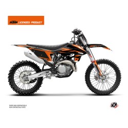 Kit Déco Moto Cross Trophy KTM 150 SX Noir Orange