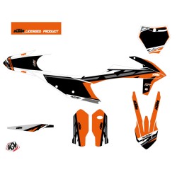 Kit Déco Moto Cross Rift KTM 150 SX Orange Noir