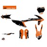Kit Déco Moto Cross Rift KTM 150 SX Orange Noir