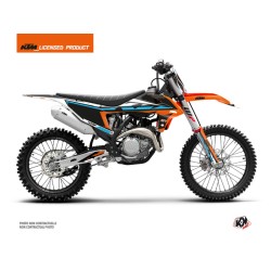 Kit Déco Moto Cross Rift KTM 150 SX Orange Bleu