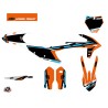 Kit Déco Moto Cross Rift KTM 150 SX Orange Bleu