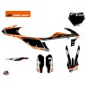 Kit Déco Moto Cross Rift KTM 150 SX Noir Orange