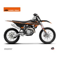 Kit Déco Moto Cross Breakout KTM 150 SX Noir Orange