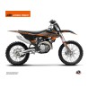 Kit Déco Moto Cross Breakout KTM 150 SX Noir Orange