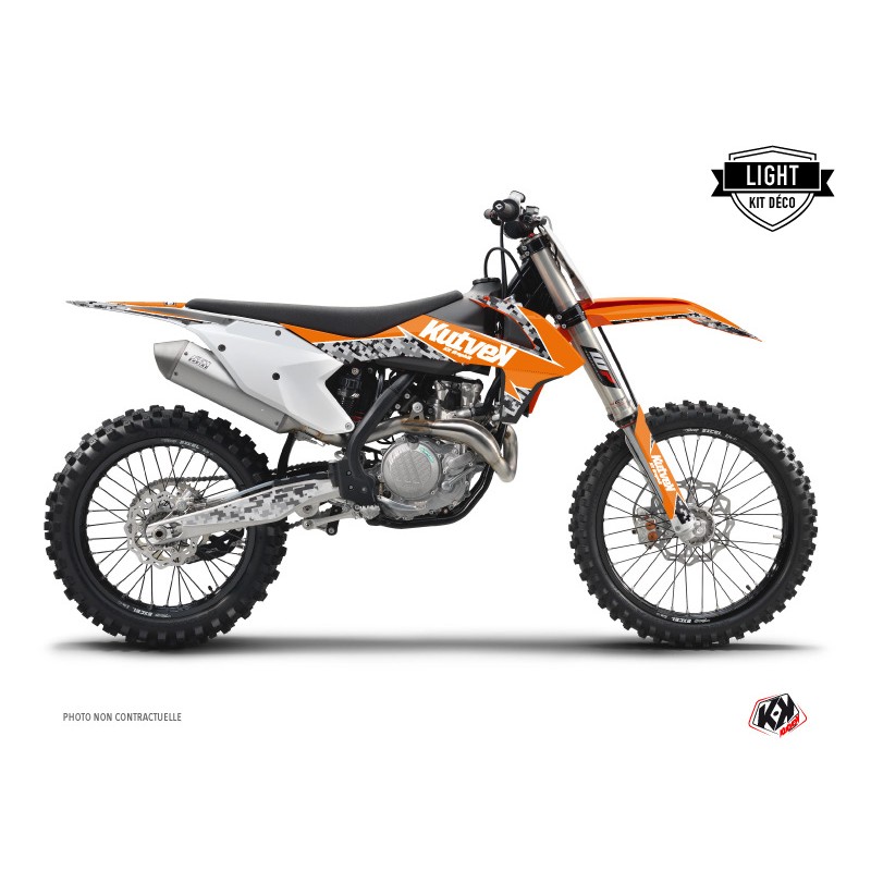 Kit Déco Moto Cross Predator KTM 125 SX Orange LIGHT (19-22) Kit Déco Moto Cross Predator KTM 125 SX Orange LIGHT (19-22)
