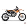 Kit Déco Moto Cross Predator KTM 125 SX Orange