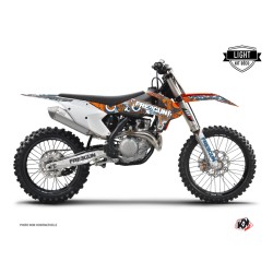 Kit Déco Moto Cross Freegun Eyed KTM 125 SX Orange LIGHT