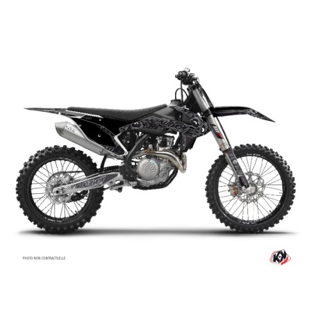 Kit Déco Moto Cross Zombies Dark KTM 125 SX Noir