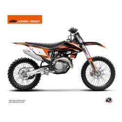 Kit Déco Moto Cross Trophy KTM 250 SX Noir Orange
