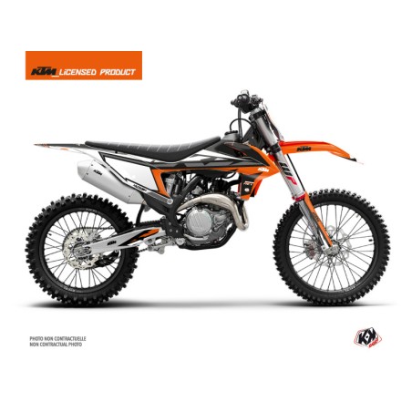 Kit Déco Moto Cross Rift KTM 250 SX Orange Noir